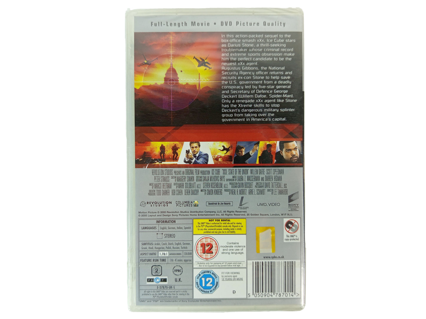 PSP UMV VIDEO XXX: State of the Union (REGION 2, UK VER)
