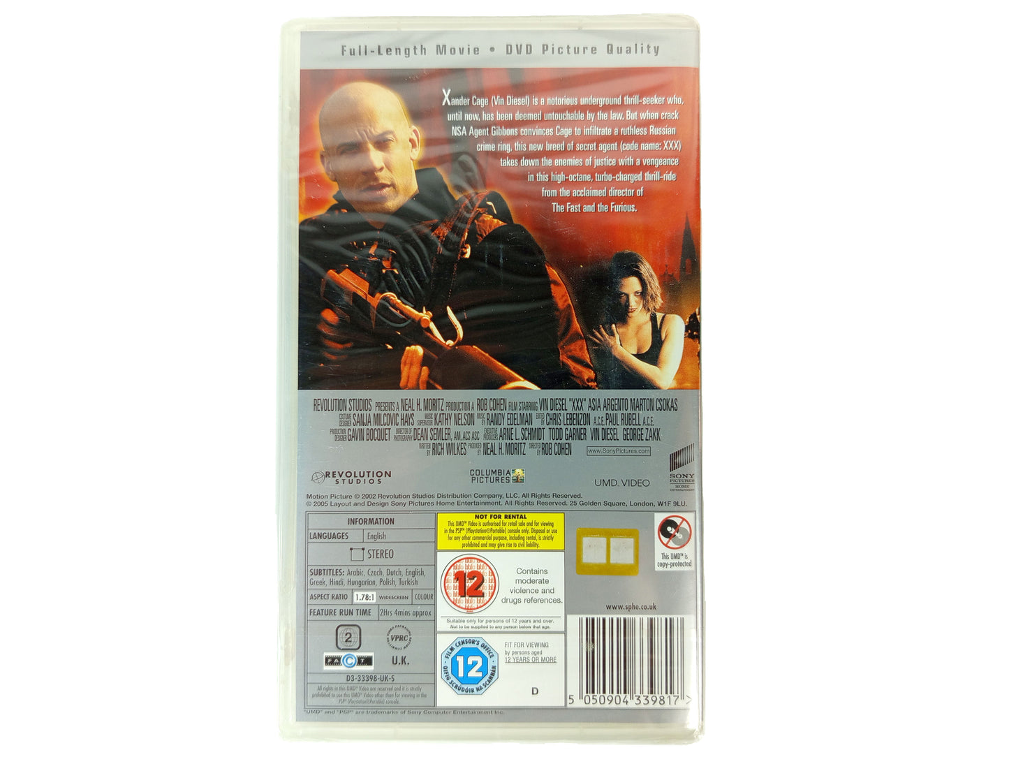 PSP UMV VIDEO xXx (REGION 2, UK VER)