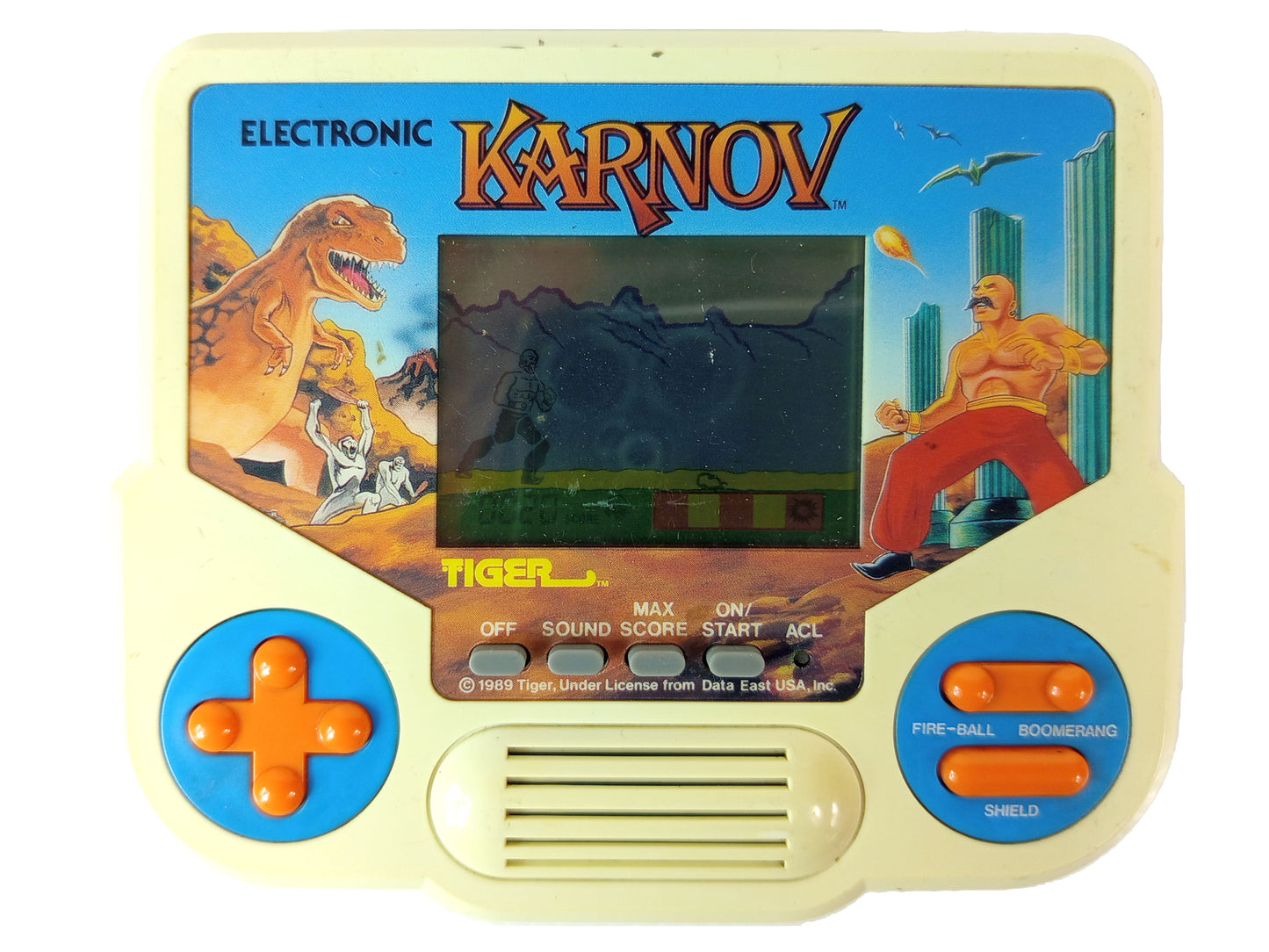 Tiger Electronic Karnov LCD Handheld