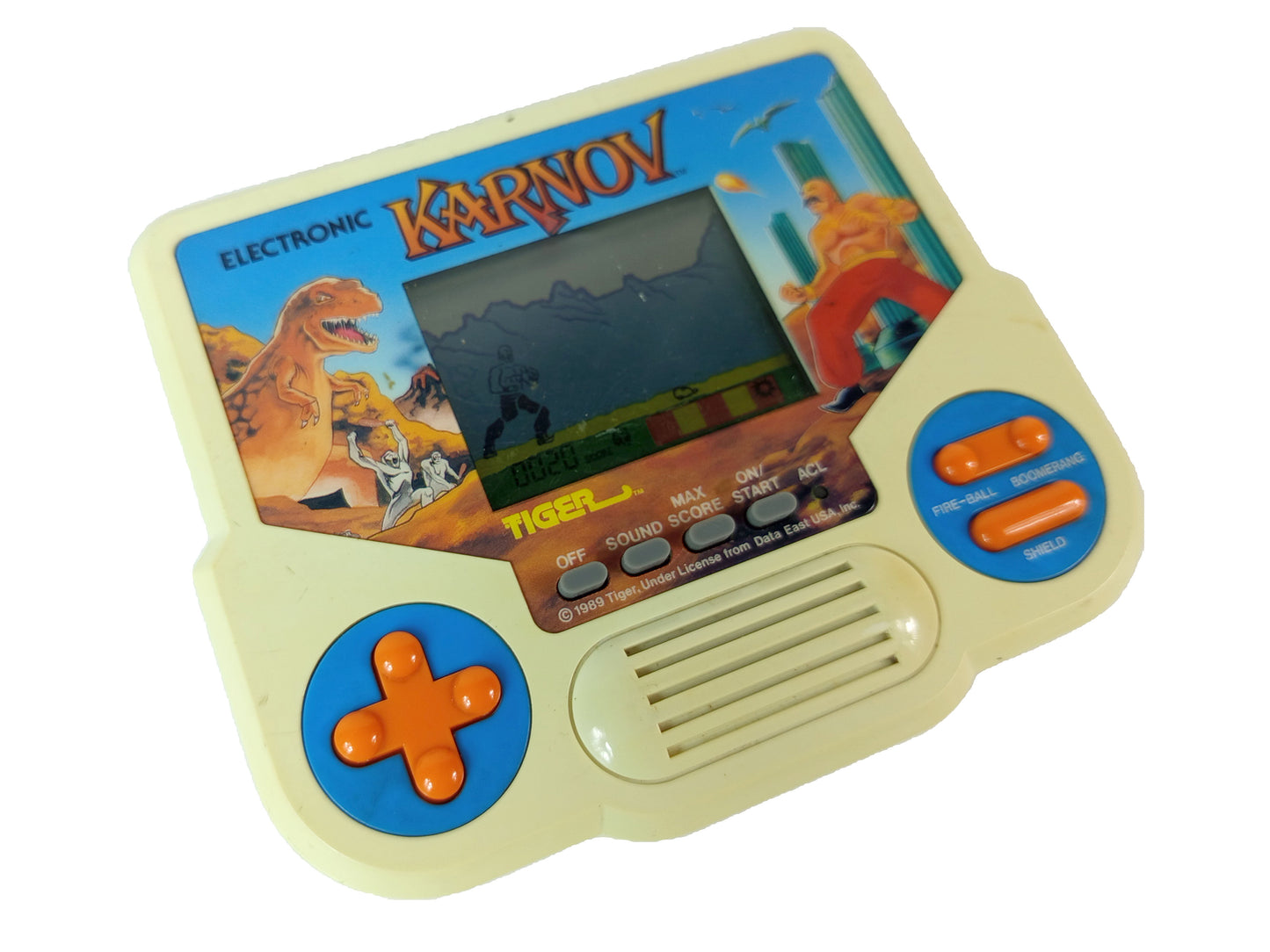 Tiger Electronic Karnov LCD Handheld