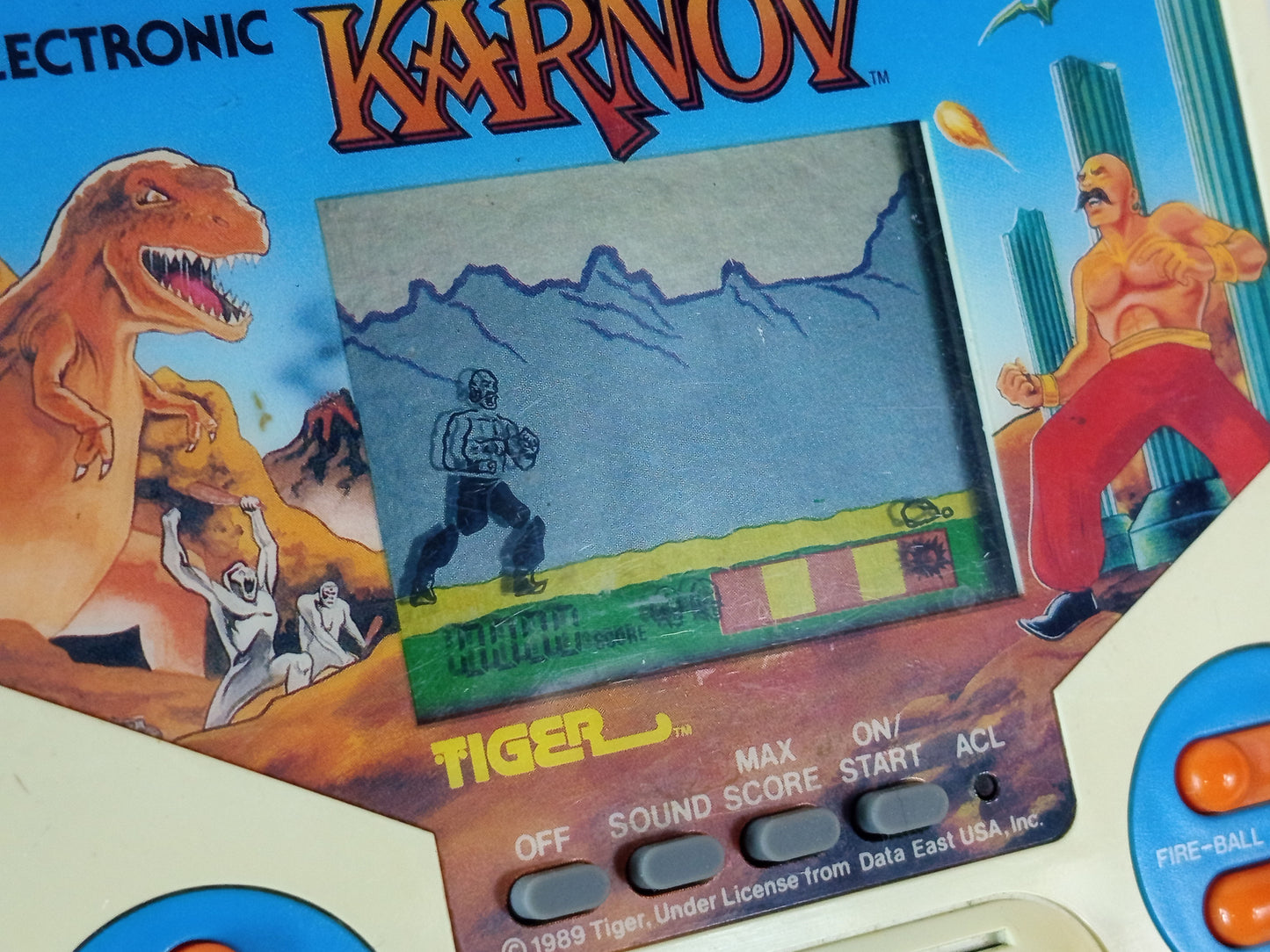 Tiger Electronic Karnov LCD Handheld