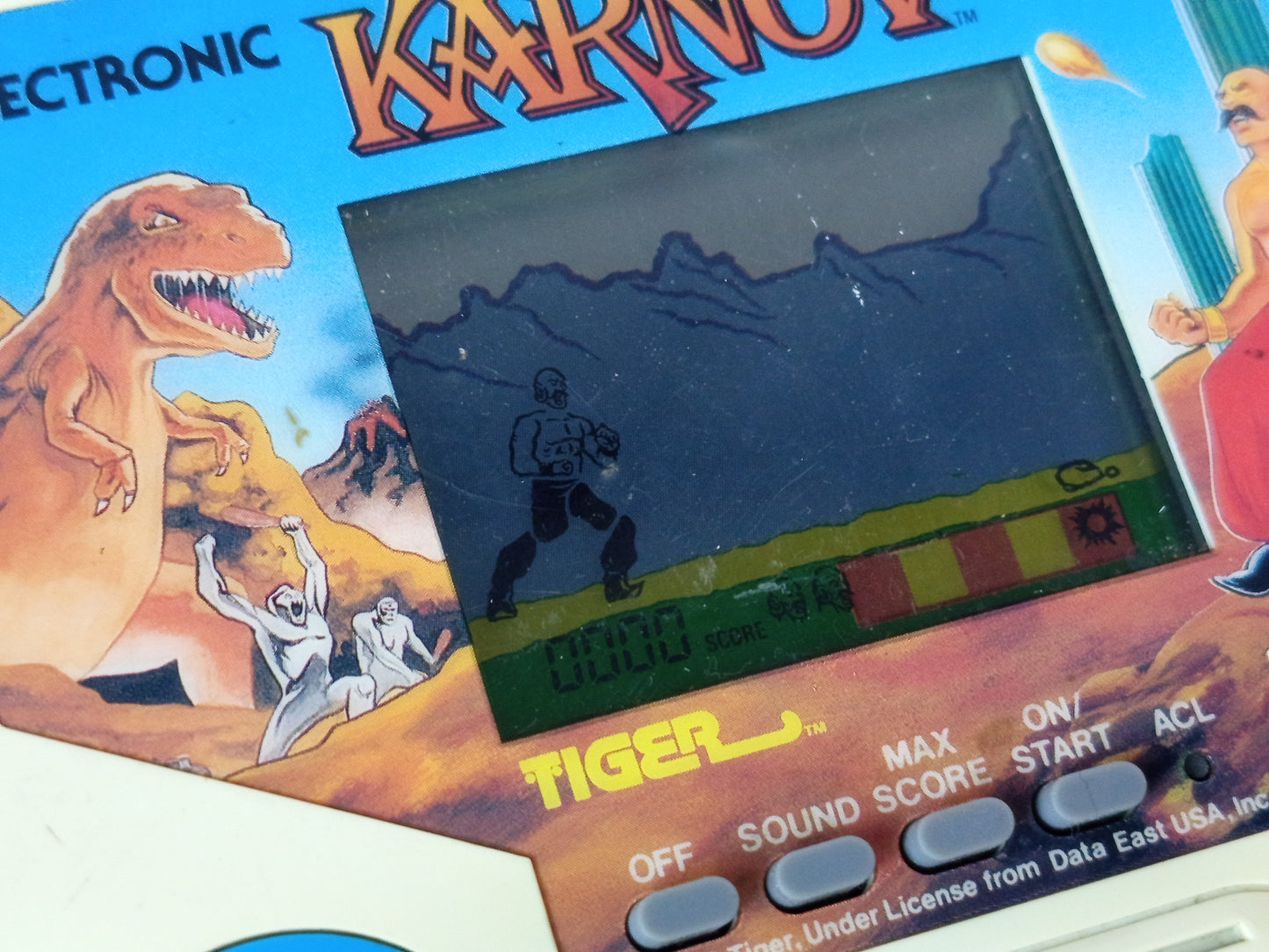Tiger Electronic Karnov LCD Handheld
