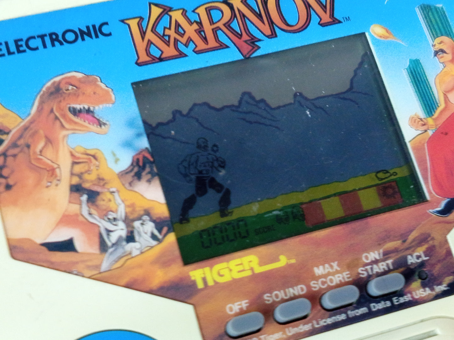 Tiger Electronic Karnov LCD Handheld