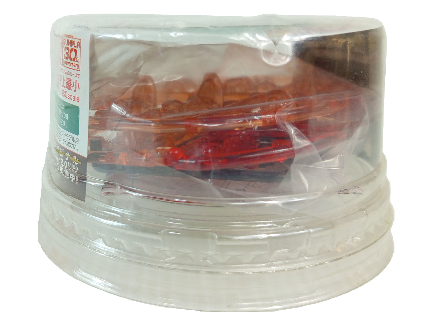 Nissin Gunpla 30th Anniversary Mini Gunpla MS-06S Char's Zaku II Clear Color