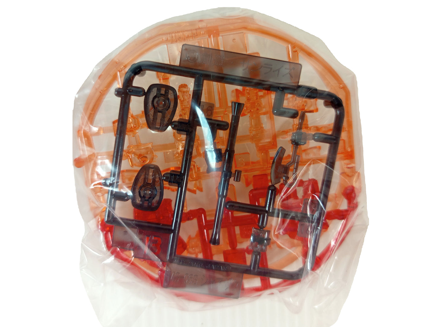 Nissin Gunpla 30th Anniversary Mini Gunpla MS-06S Char's Zaku II Clear Color