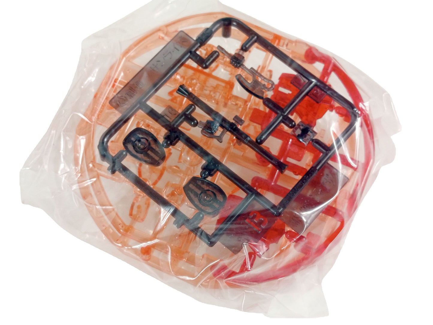 Nissin Gunpla 30th Anniversary Mini Gunpla MS-06S Char's Zaku II Clear Color