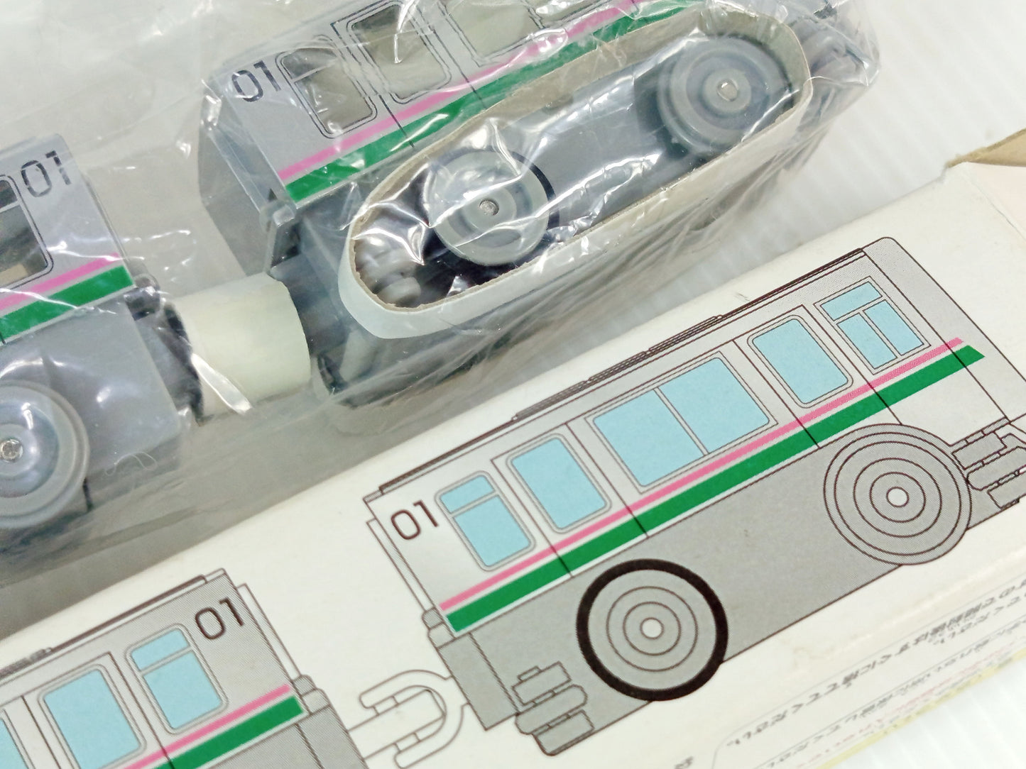 1998 TAKARA/ TOMMY Nippori-Toneri Liner Choro-Q train new transportation system