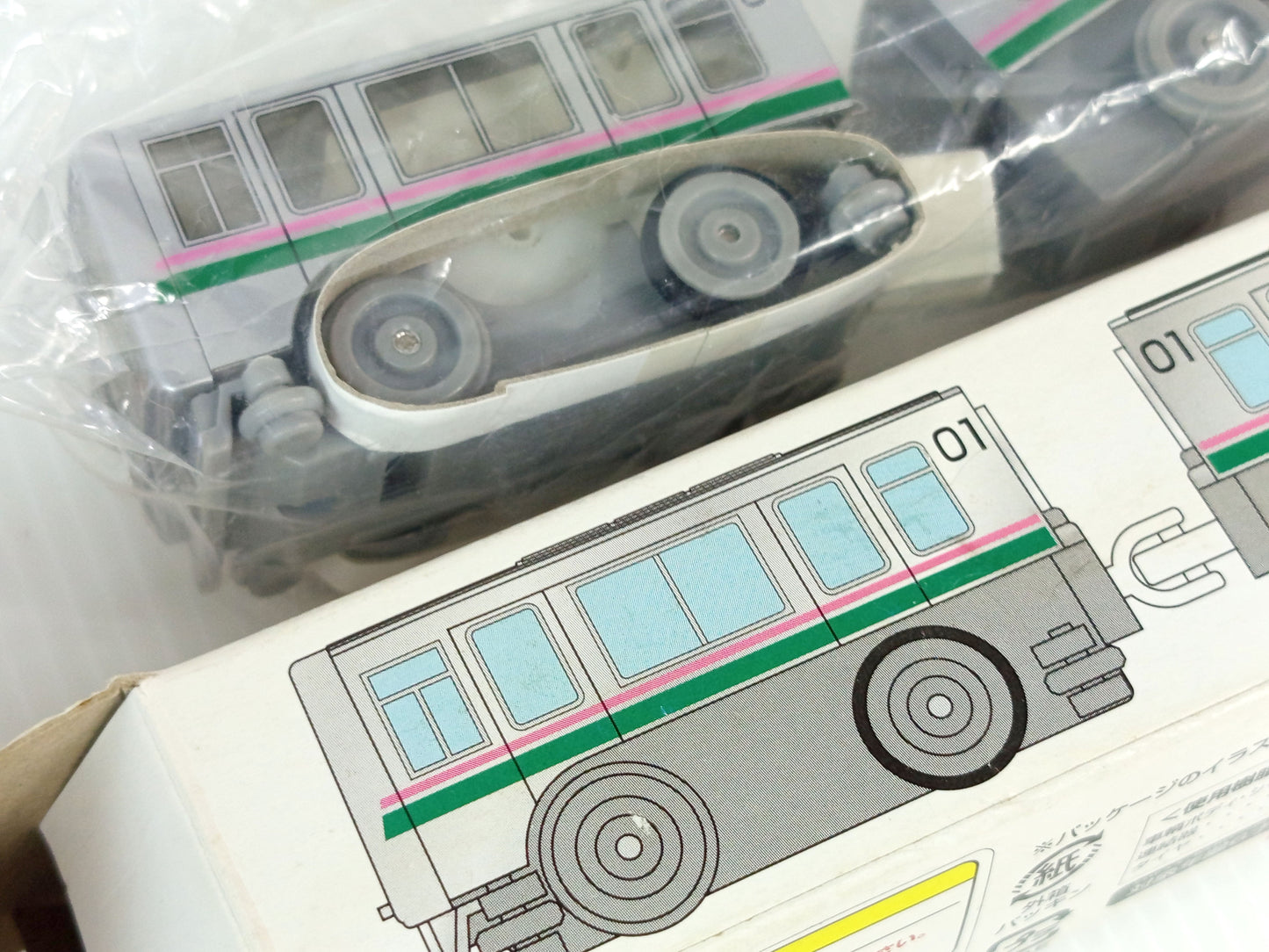 1998 TAKARA/ TOMMY Nippori-Toneri Liner Choro-Q train new transportation system