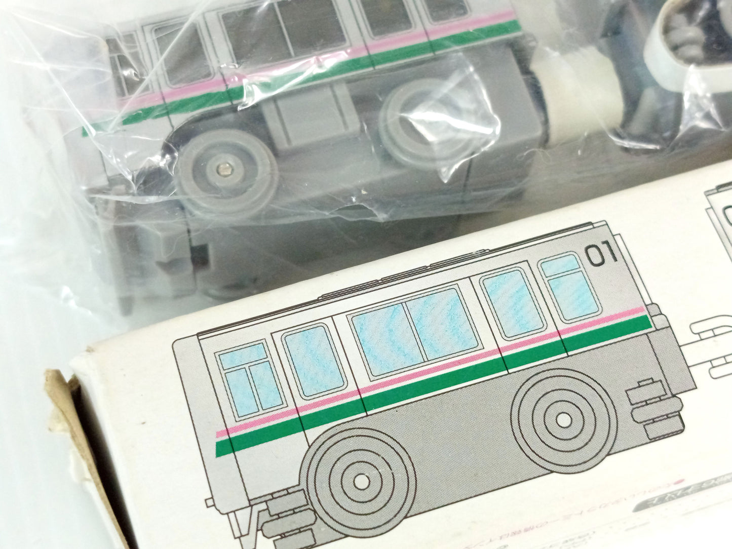 1998 TAKARA/ TOMMY Nippori-Toneri Liner Choro-Q train new transportation system