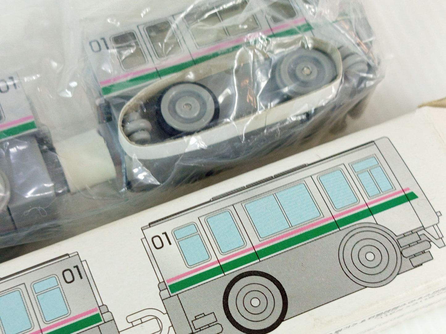 1998 TAKARA/ TOMMY Nippori-Toneri Liner Choro-Q train new transportation system