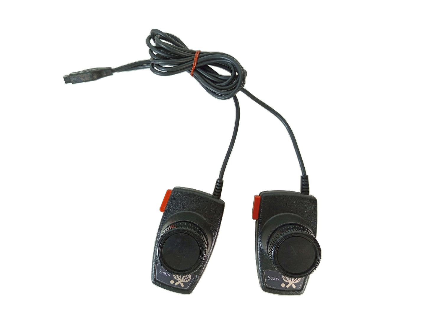 Atari 2600 SEARS PADDLE CONTROLLERS(NOT TESTED)