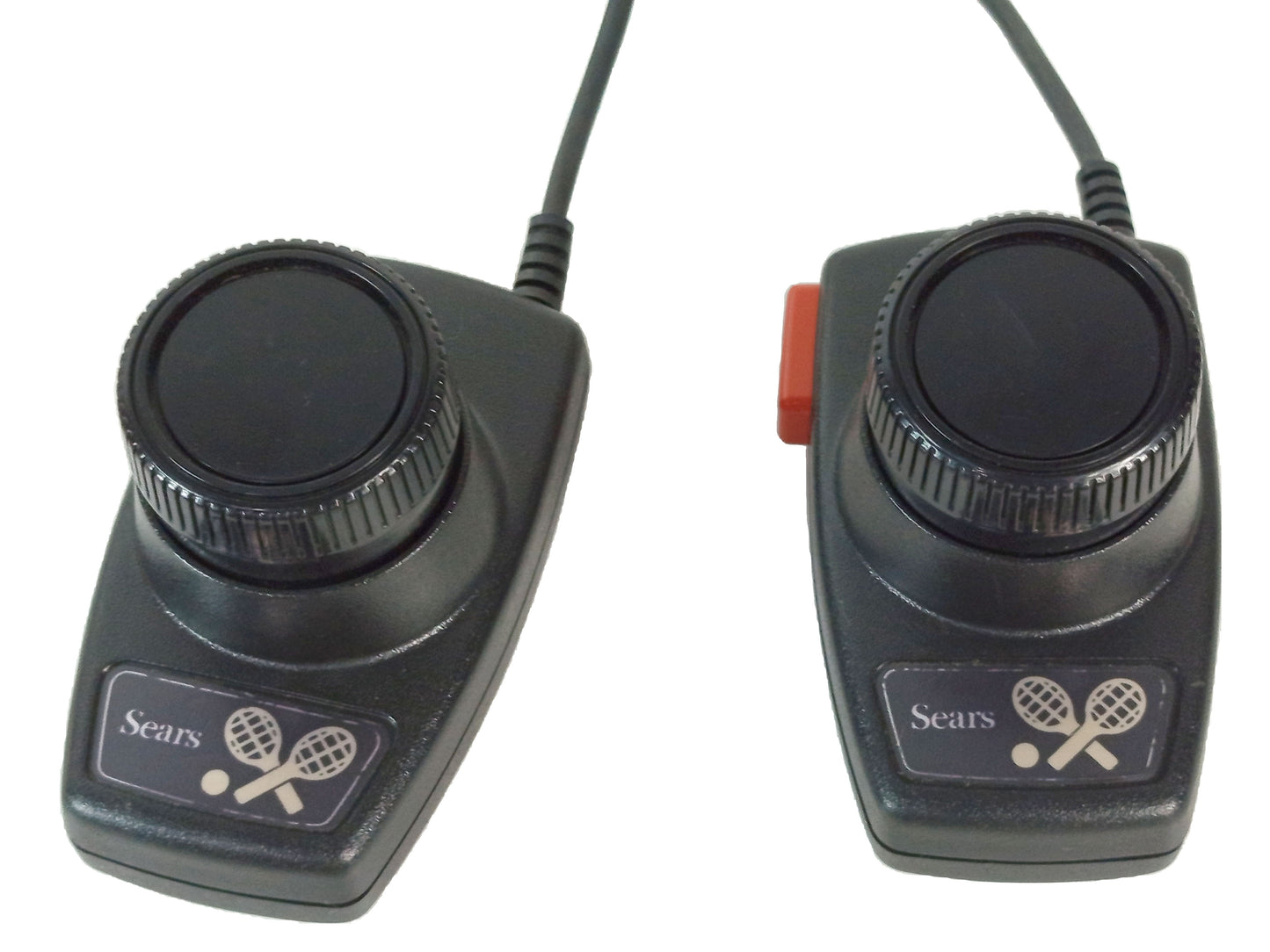 Atari 2600 SEARS PADDLE CONTROLLERS(NOT TESTED)