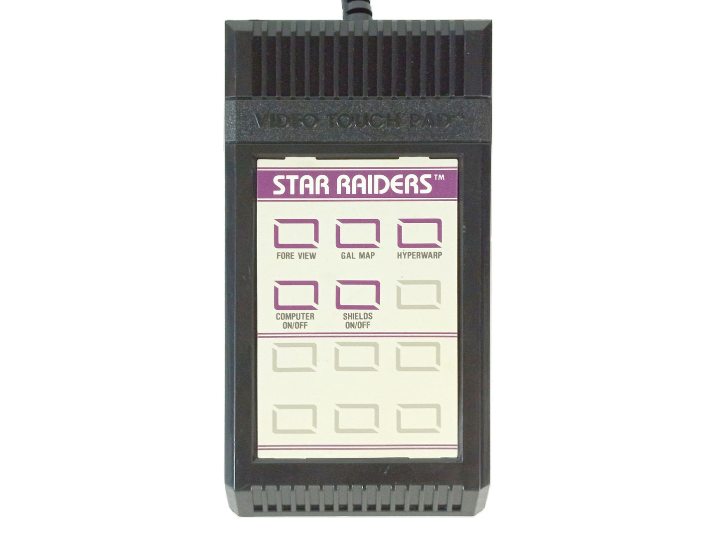 ATARI CX-2600 Star Raiders W/ VIDEO TOUCH PAD (NOT TESTED)