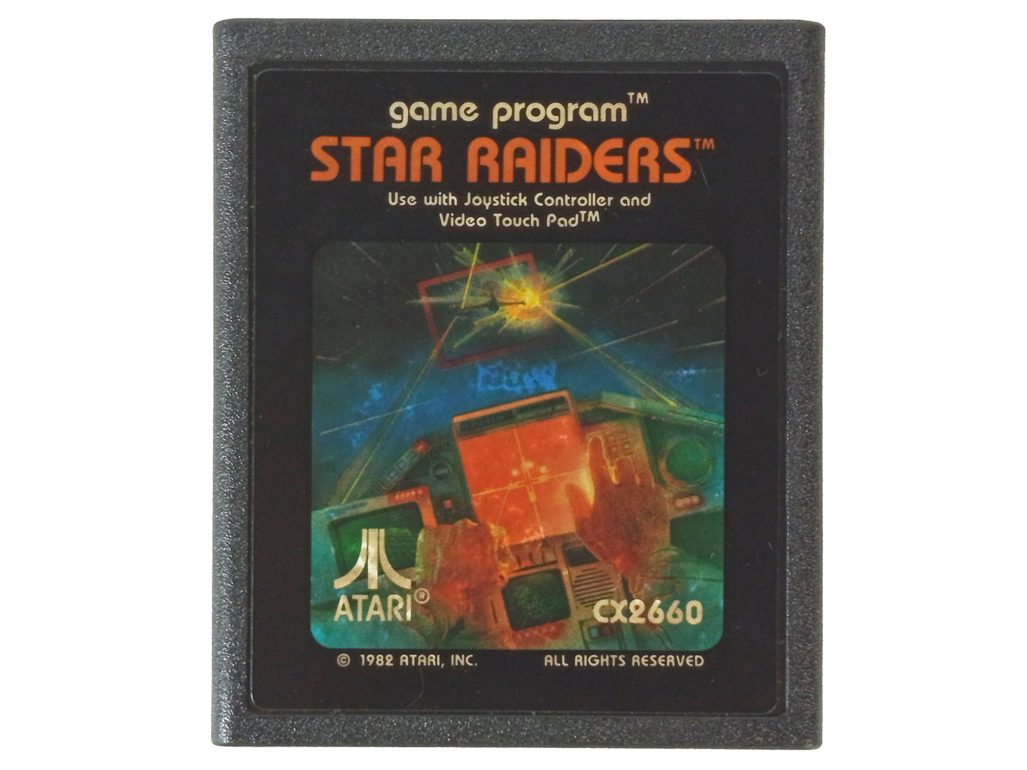 ATARI CX-2600 Star Raiders W/ VIDEO TOUCH PAD (NOT TESTED)