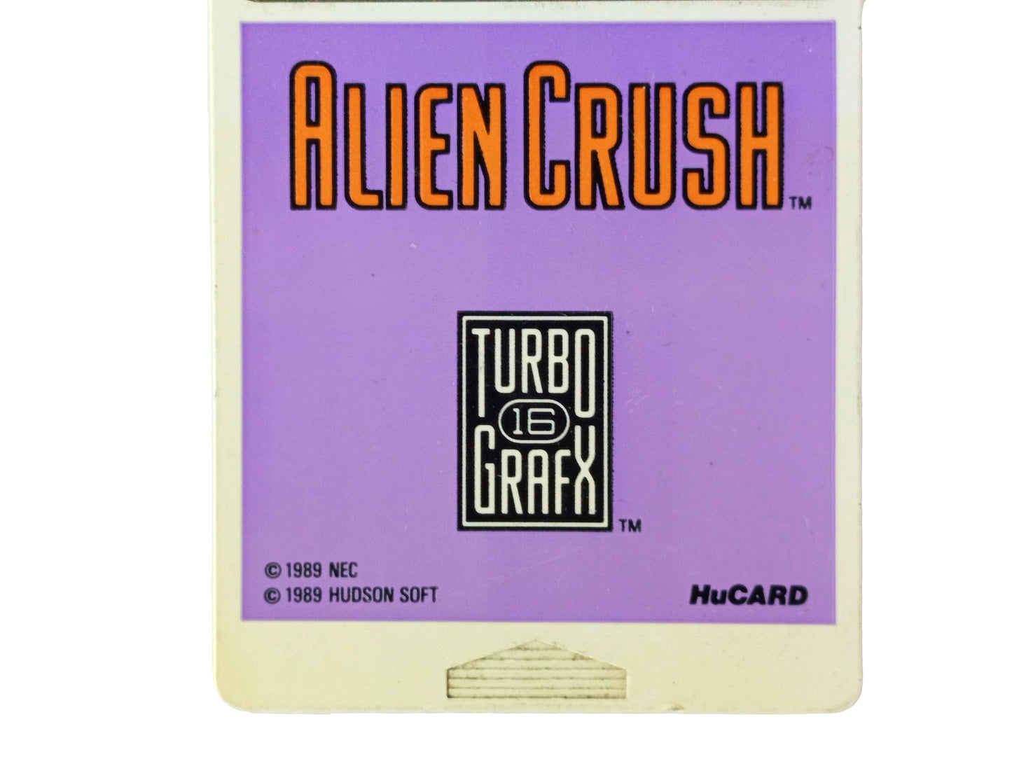 (NOT TESTED) NEC TurboGrafx 16 Alien Crush (US Ver, HuCard only)