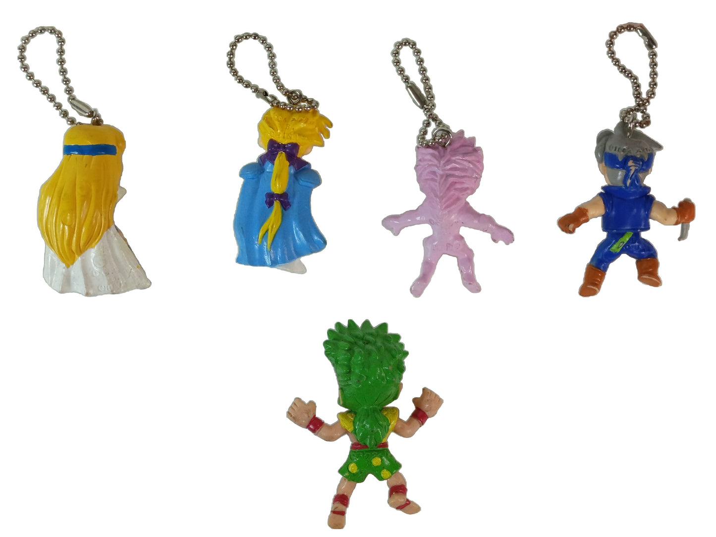 Lots of Bandai 1994 Final Fantasy 6/ III Keychain X 9