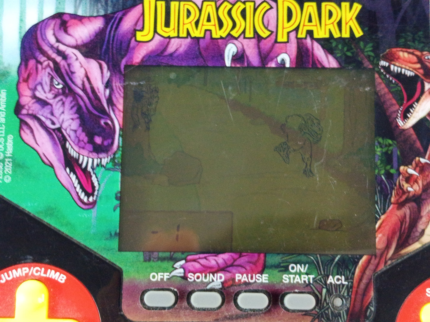 Tiger Electronic Jurassic Park LCD Handheld