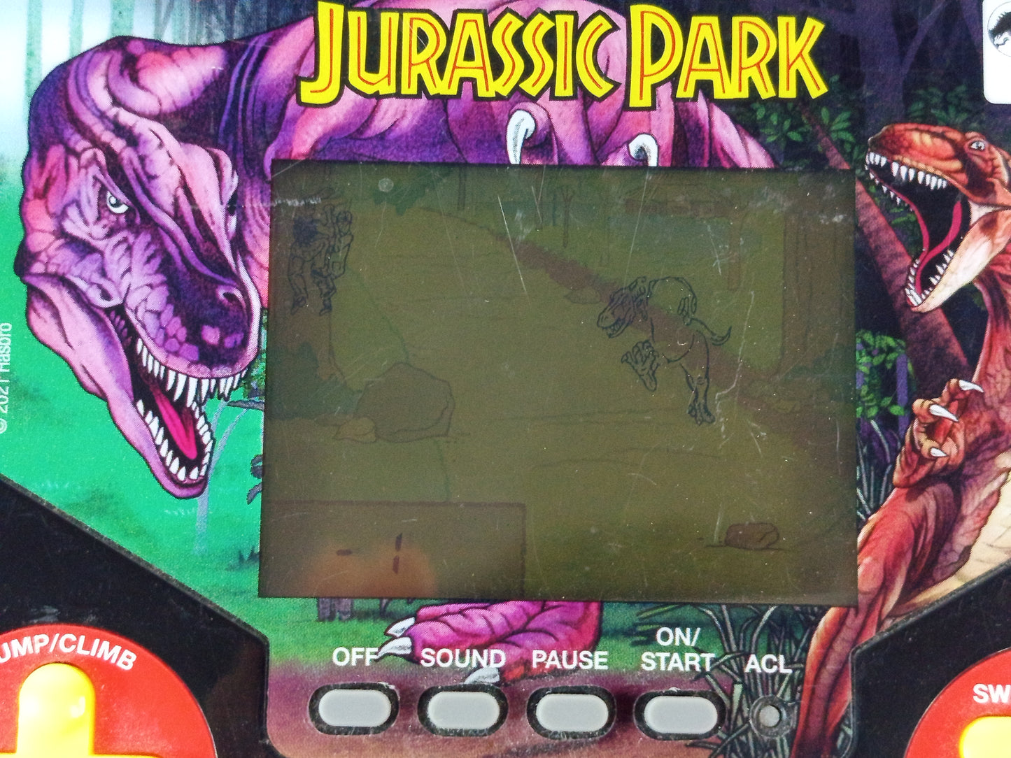Tiger Electronic Jurassic Park LCD Handheld