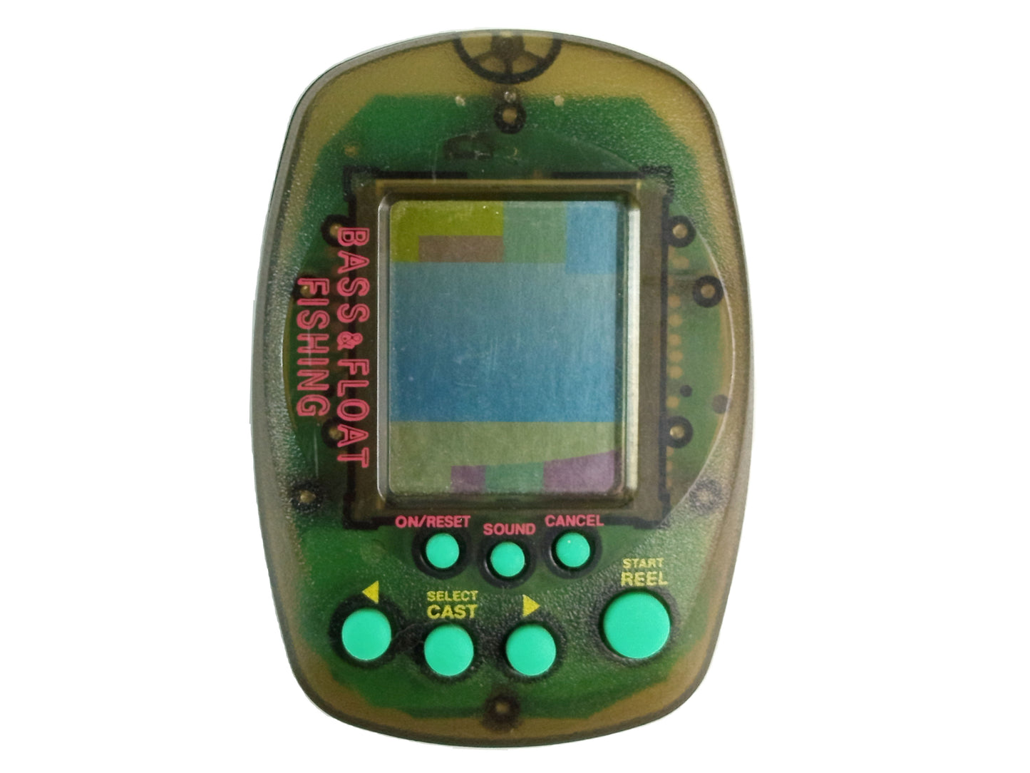 1997 Bandai Bass & Float Fishing LCD Handheld