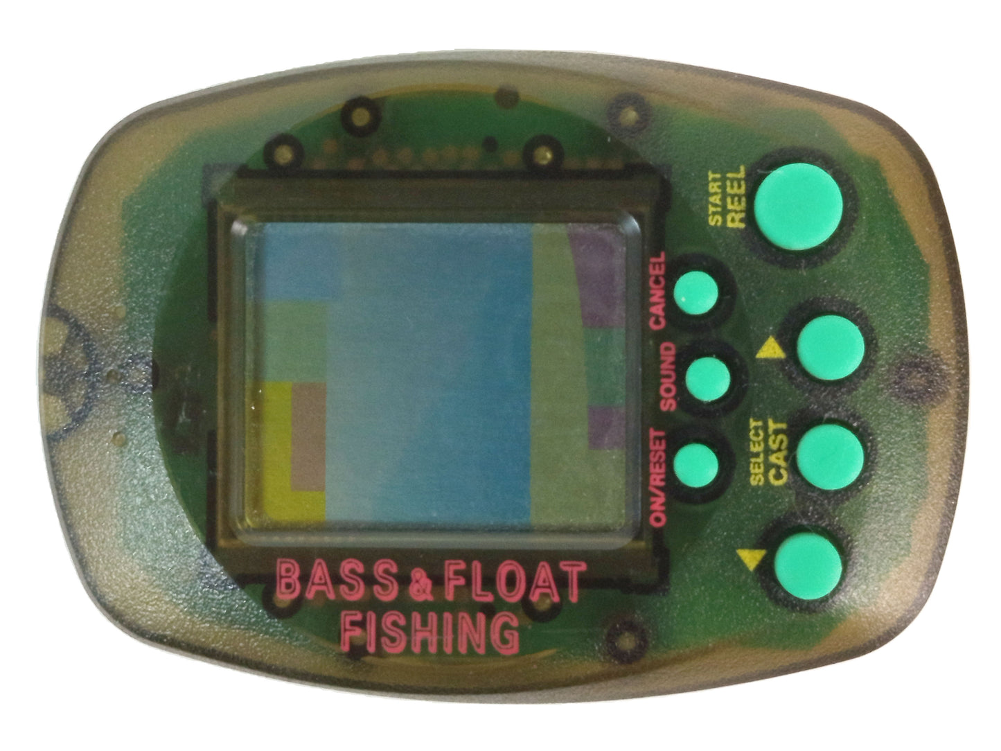 1997 Bandai Bass & Float Fishing LCD Handheld