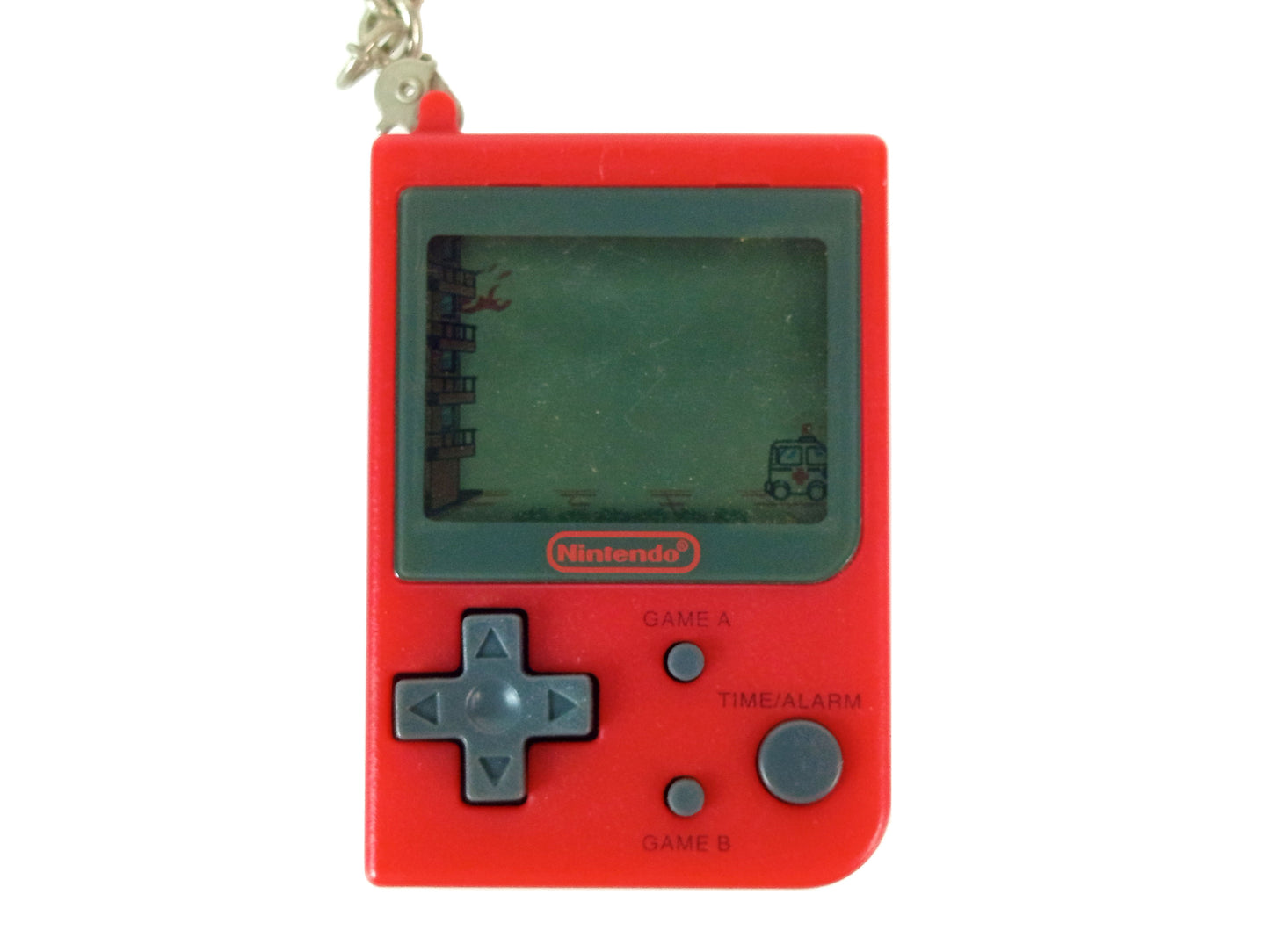 (FOR PART) 1998 Nintendo Mini Classics Fire Keychain