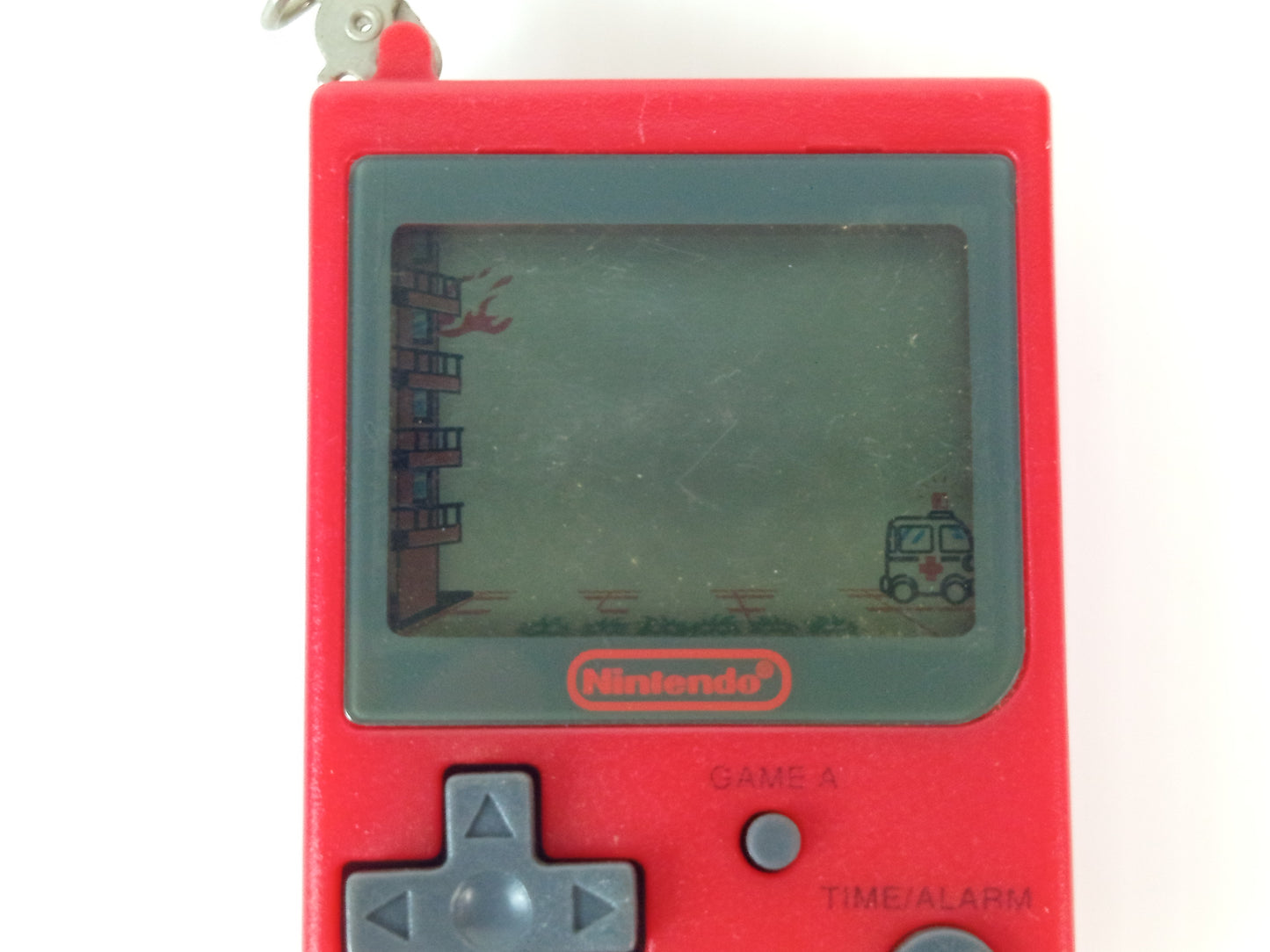 (FOR PART) 1998 Nintendo Mini Classics Fire Keychain