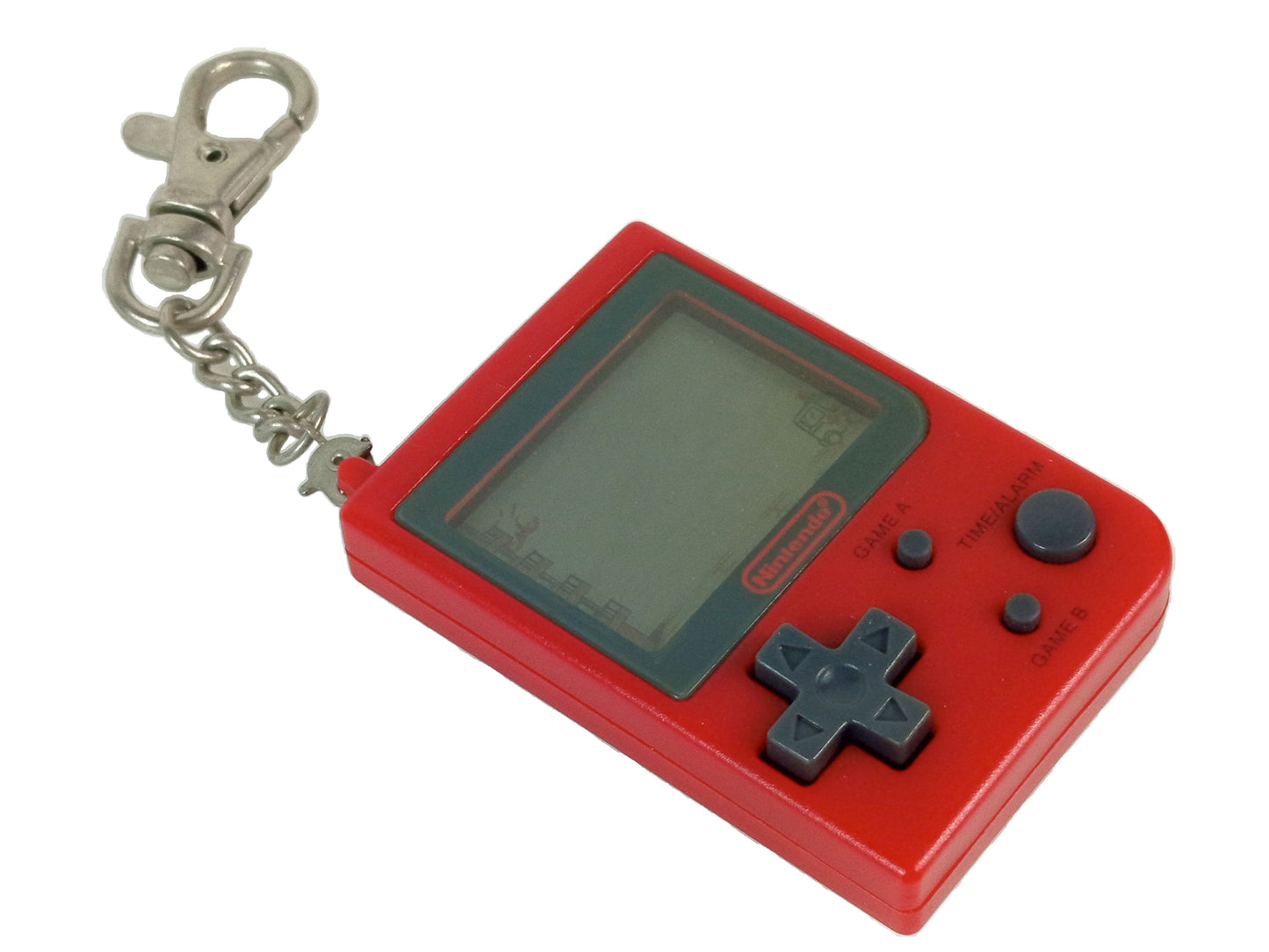 (FOR PART) 1998 Nintendo Mini Classics Fire Keychain