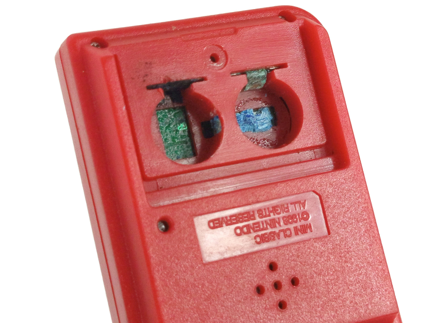 (FOR PART) 1998 Nintendo Mini Classics Fire Keychain