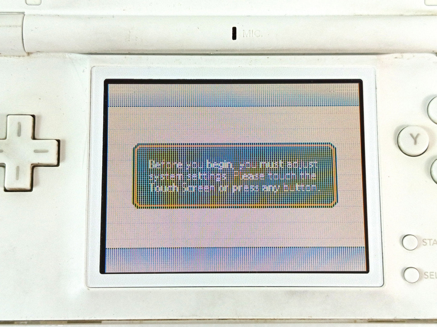 (For Parts) Nintendo NDS LITE USG-001 (5228, USG JPN)