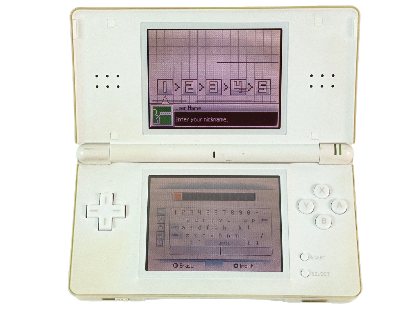 (For Parts) Nintendo NDS LITE USG-001 (4939, USG JPN)