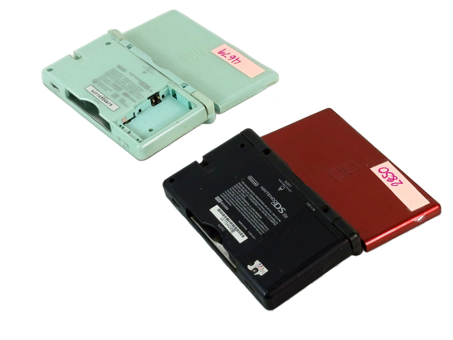 (For Parts) Lots of Nintendo NDS LITE USG-001 (USG JPN) x 2 UNITS