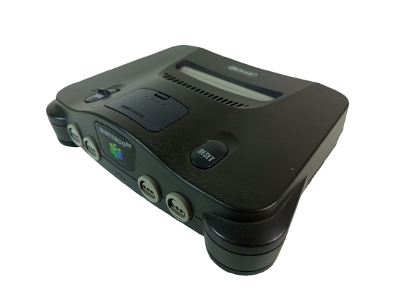 1996 Nintendo N64 System NUS-001 (BLACK, 110V JPN VER)