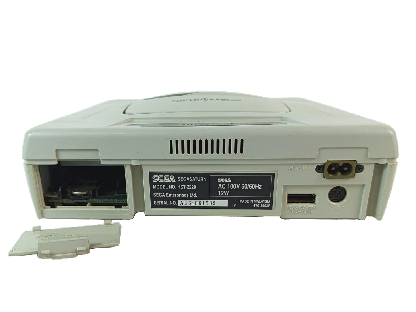 SEGA SATURN System HST-3220 (White, JPN VER)