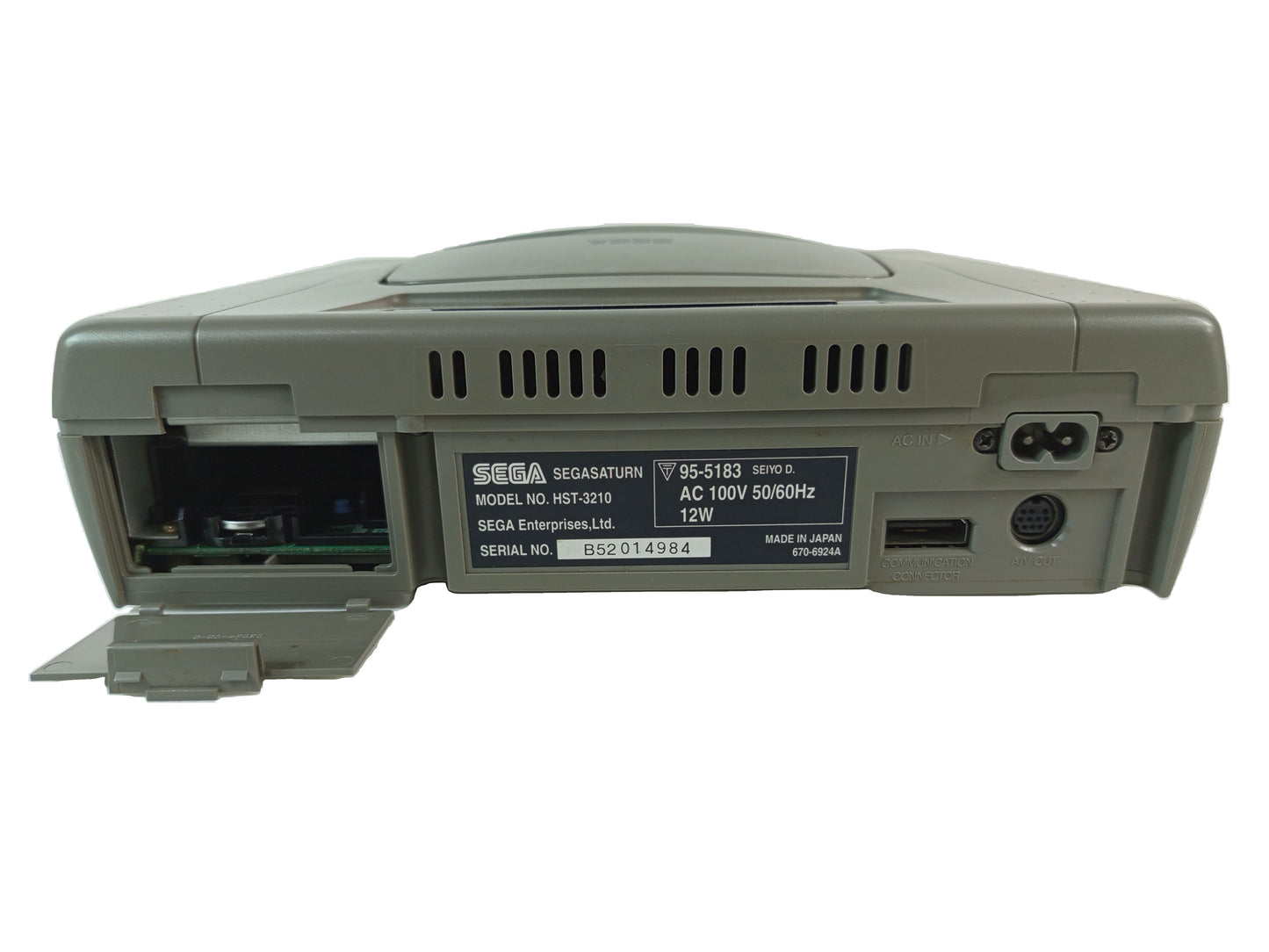 SEGA SATURN System HST-3220 (GREY, JPN VER)