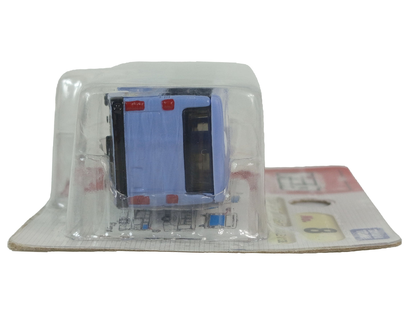 (NEW) Tomica 1/138 Mitsubishi Fuso Aerostar Tachikawa Bus x Rilakkuma No.8
