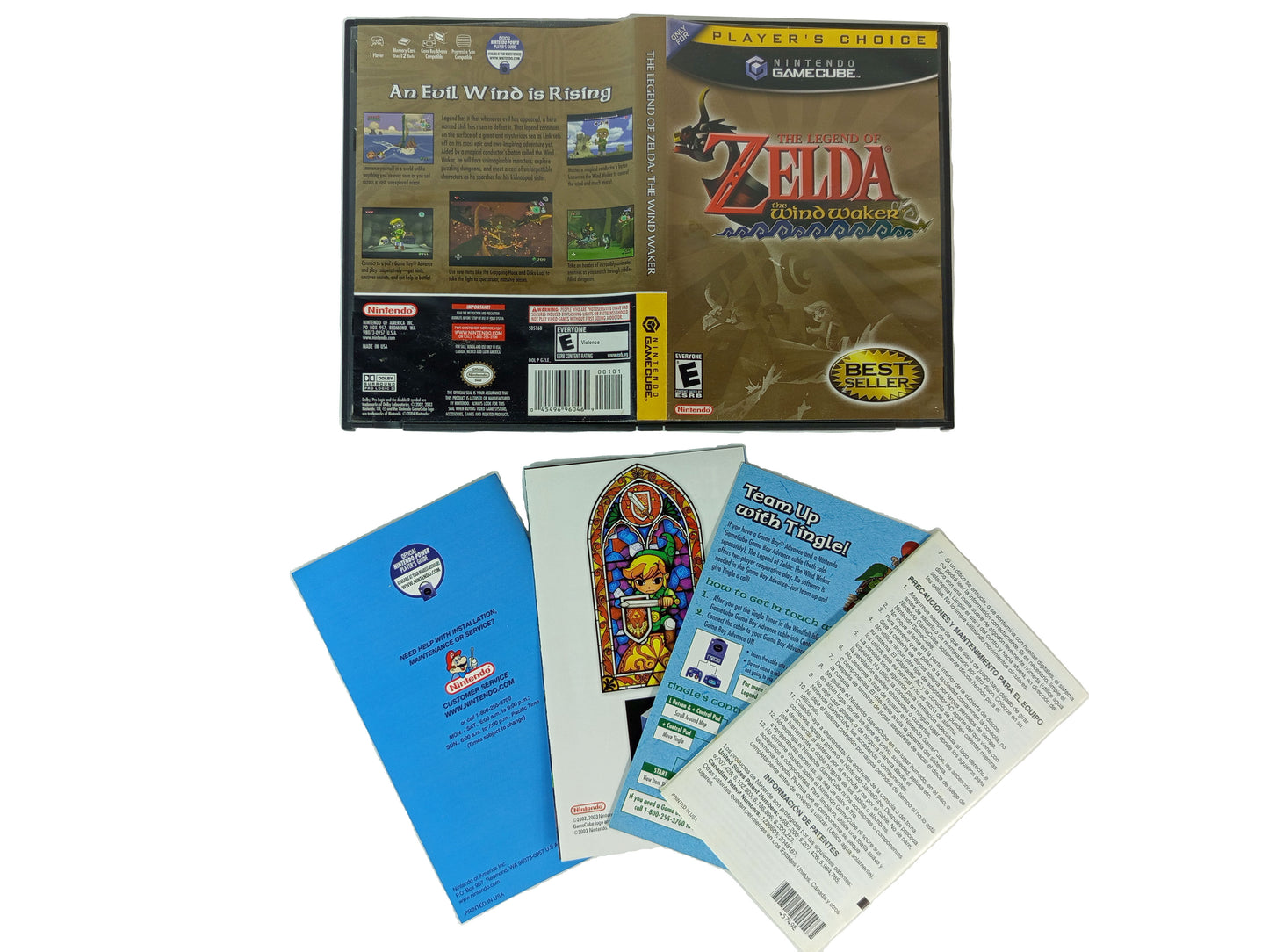 NGC The Legend of Zelda: The Wind Waker (Player’s Choice, US VER)