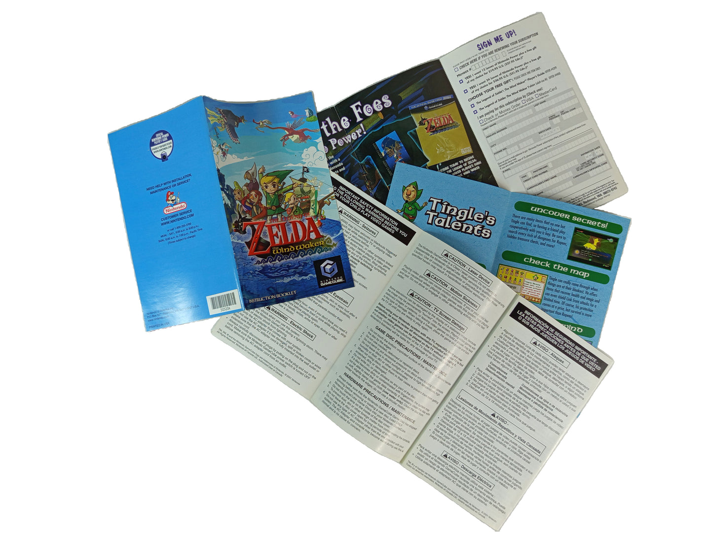 NGC The Legend of Zelda: The Wind Waker (Player’s Choice, US VER)