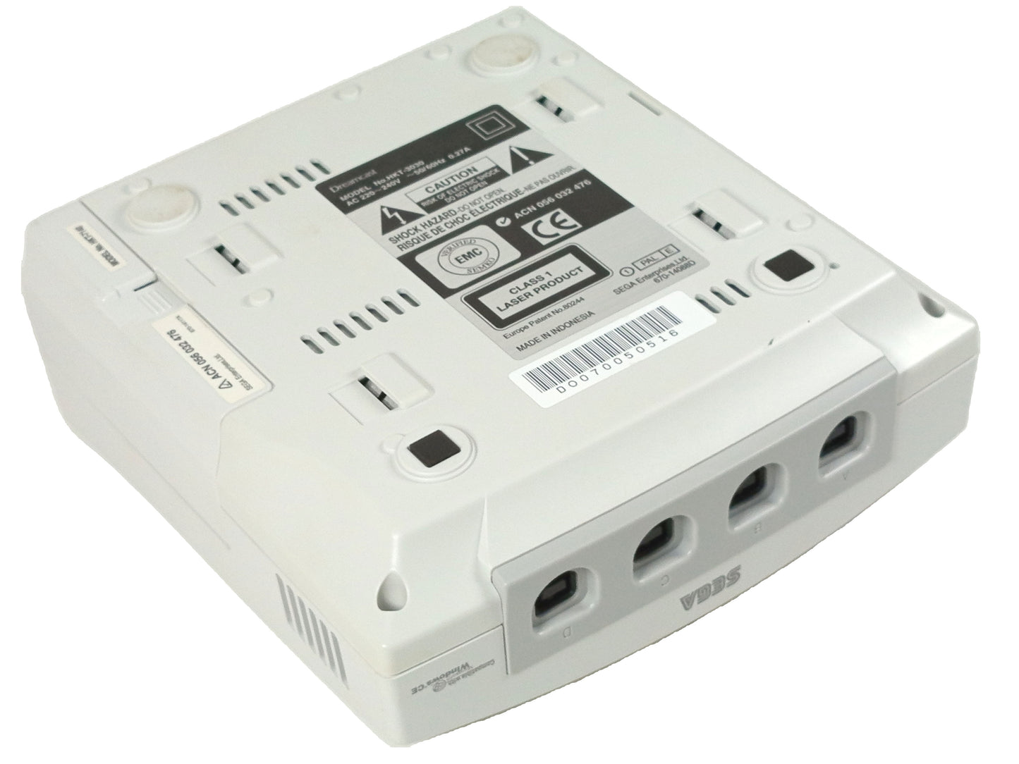 (FOR PARTS) SEGA DC Dreamcast HKT-3030 Console W/ Modem (PAL Ver, 220~240V) (0516)