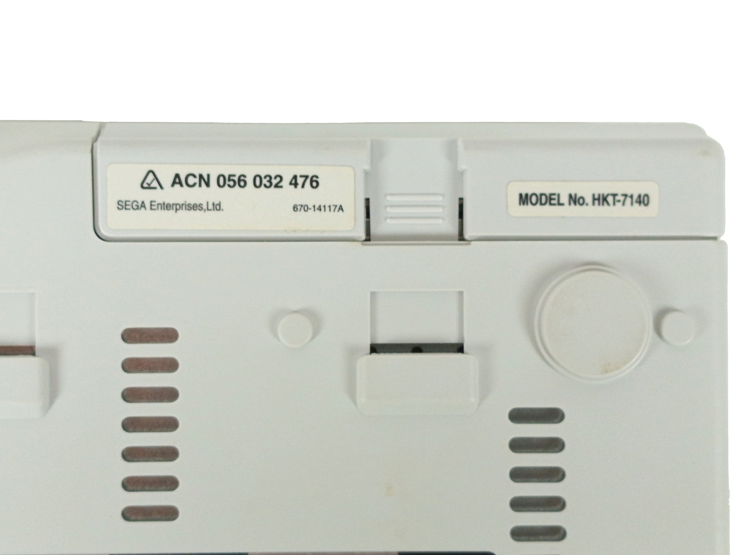 (FOR PARTS) SEGA DC Dreamcast HKT-3030 Console W/ Modem (PAL Ver, 220~240V) (0516)