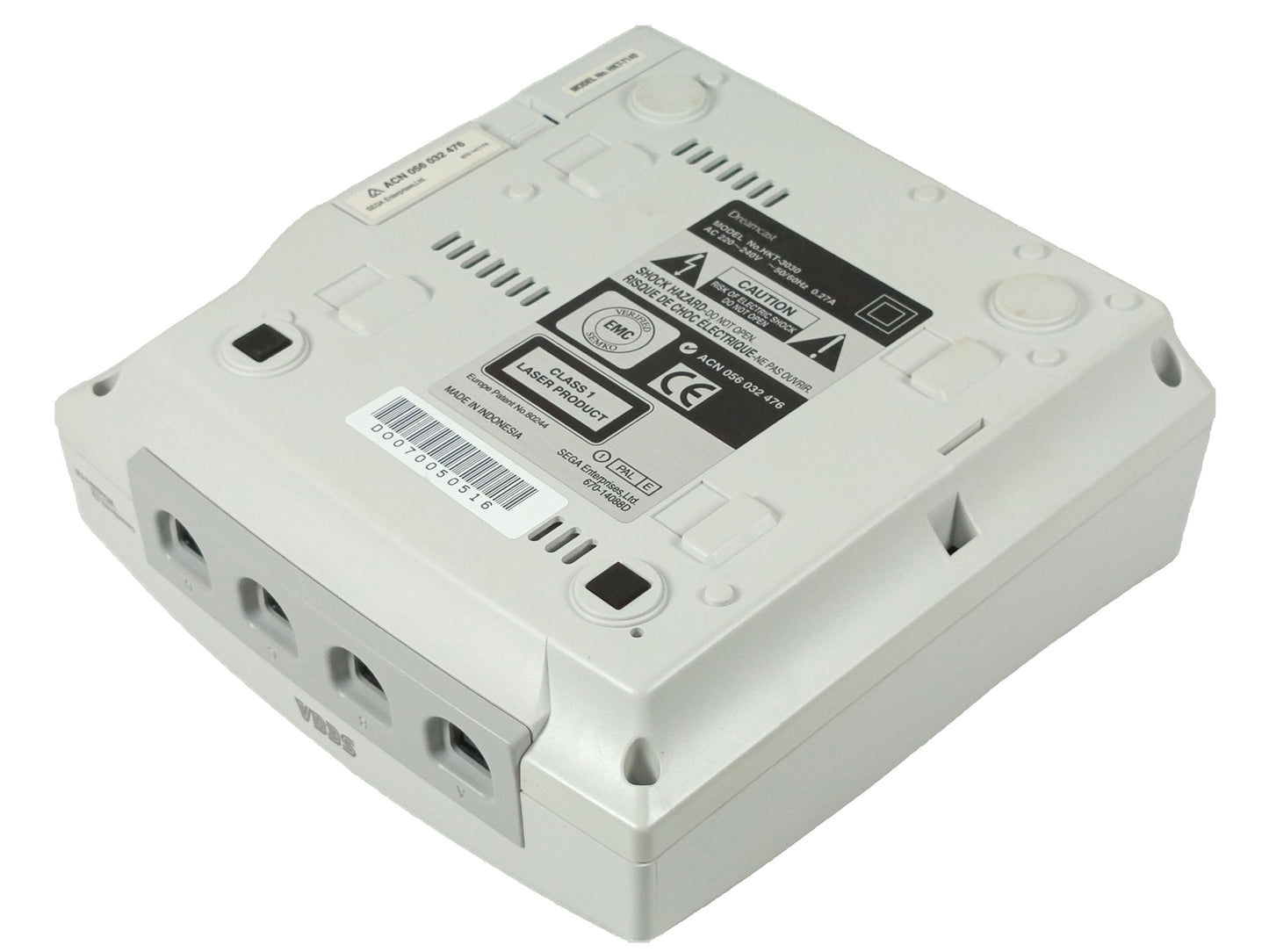 (FOR PARTS) SEGA DC Dreamcast HKT-3030 Console W/ Modem (PAL Ver, 220~240V) (0516)