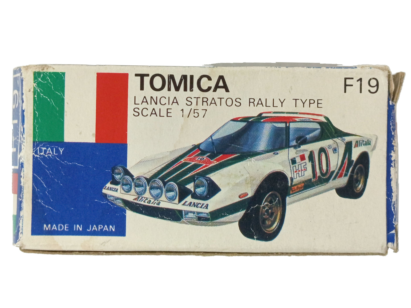 Tomica F19 Lancia Stratos WRC Rally 1/57