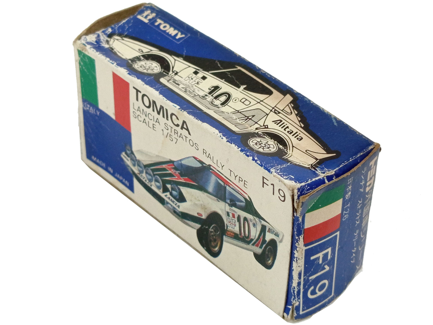 Tomica F19 Lancia Stratos WRC Rally 1/57