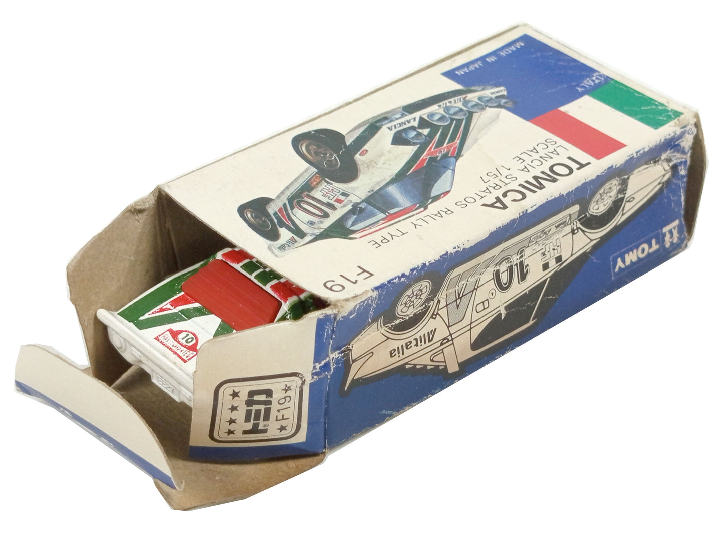 Tomica F19 Lancia Stratos WRC Rally 1/57
