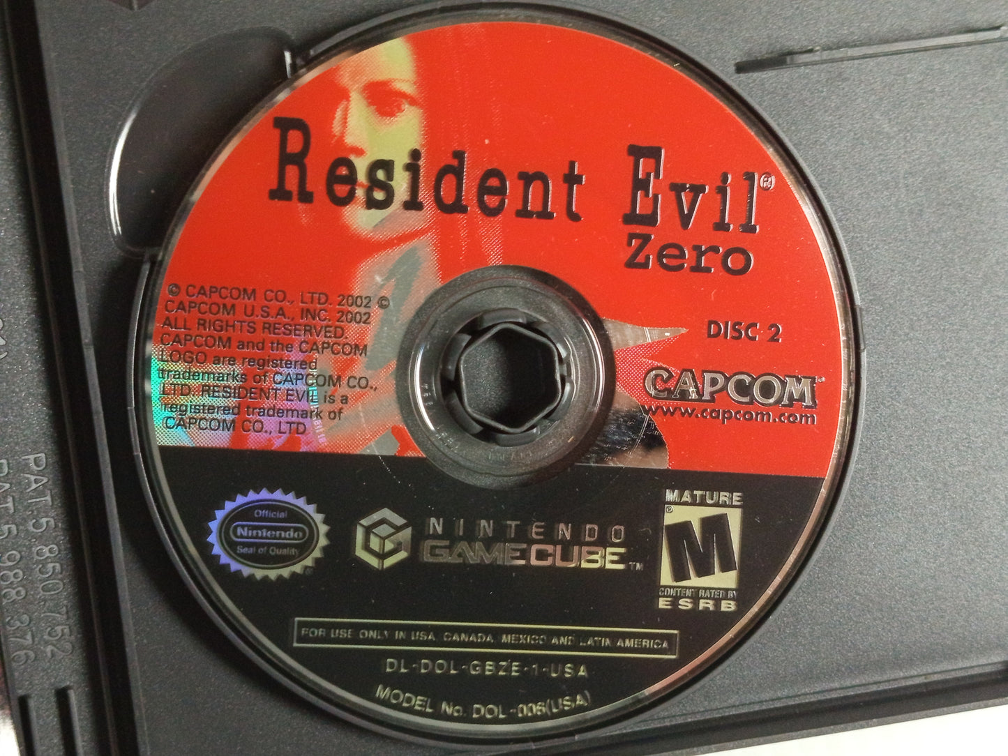 NGC Resident Evil ZERO (US VER)