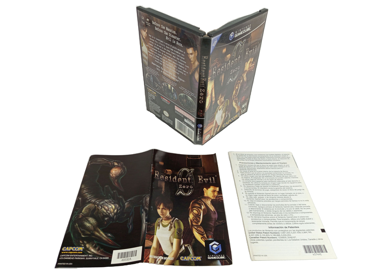 NGC Resident Evil ZERO (US VER)