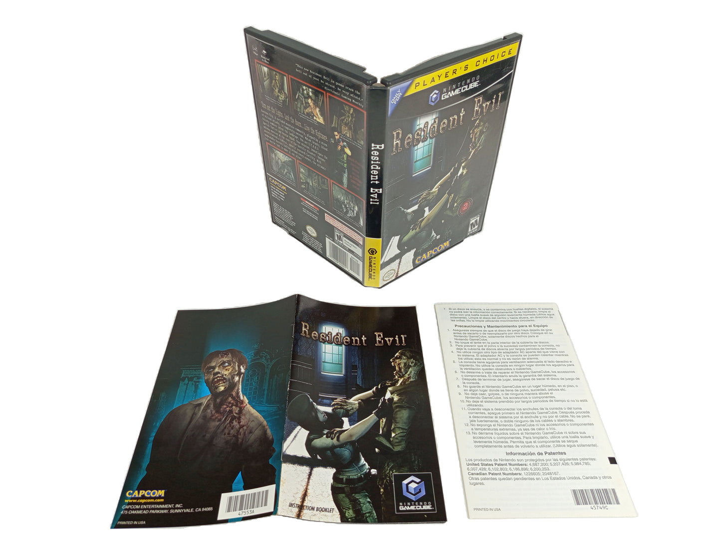 NGC Resident Evil (Player’s Choice, US VER)
