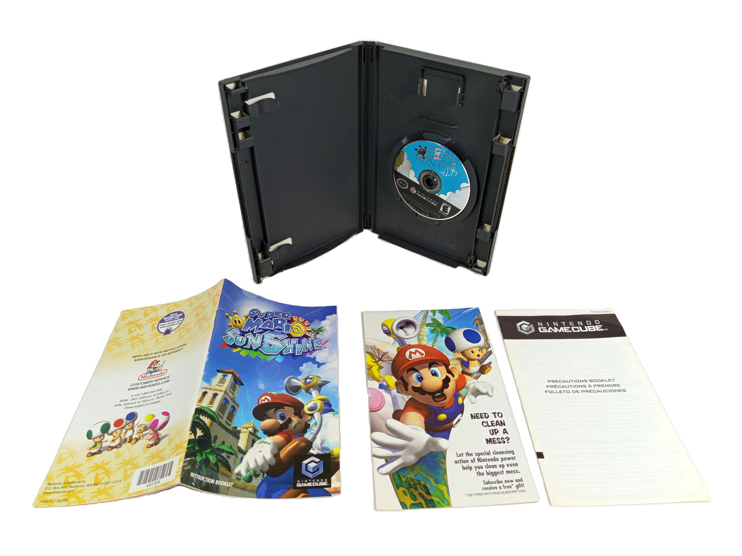 NGC Super Mario Sunshine (US VER)