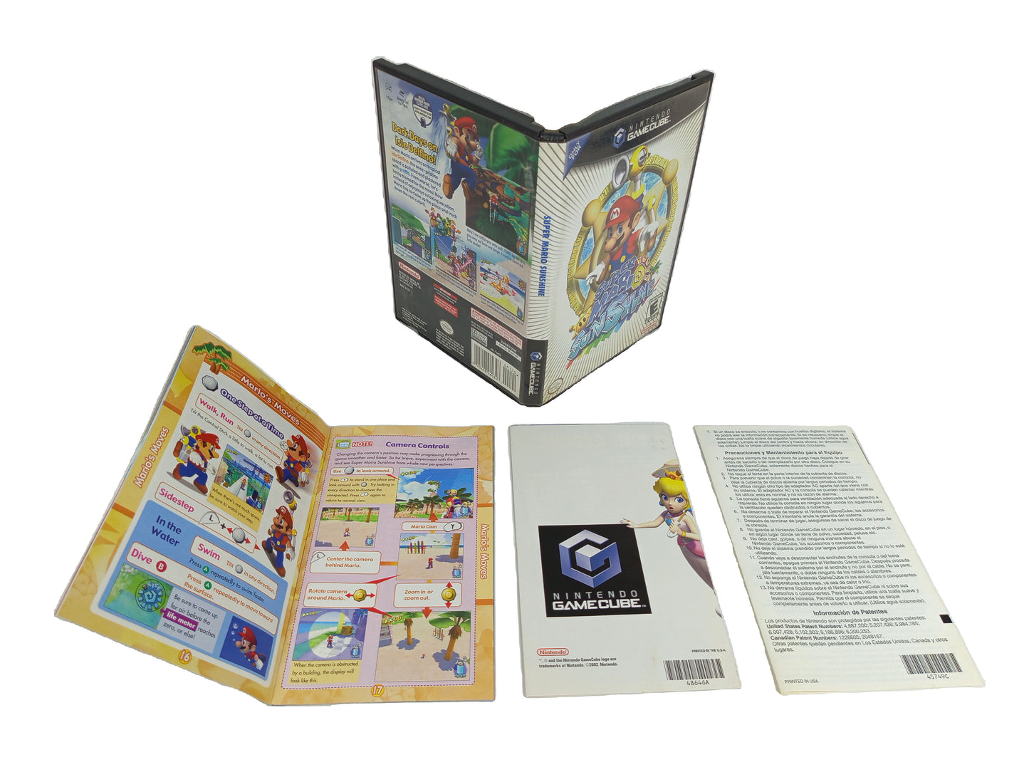 NGC Super Mario Sunshine (US VER)