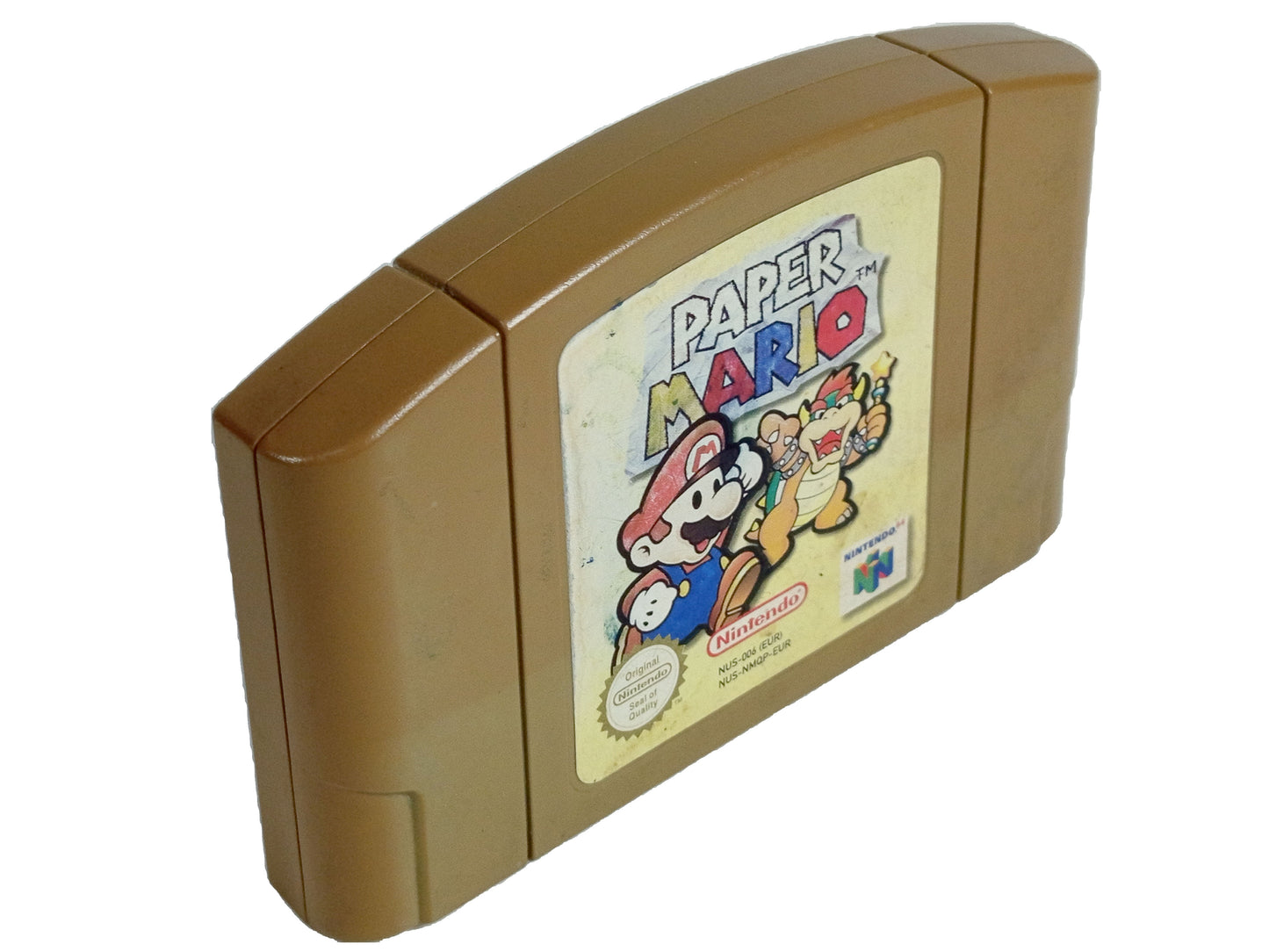N64 PAPER MARIO (EUR Ver, Loose Cartridge)