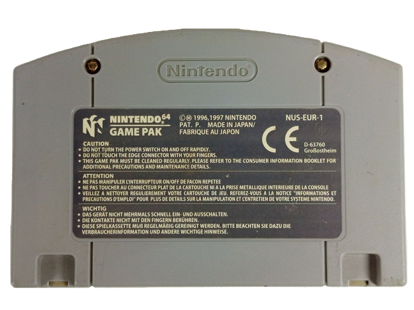 N64 ARMORINES (EUR Ver, Loose Cartridge)